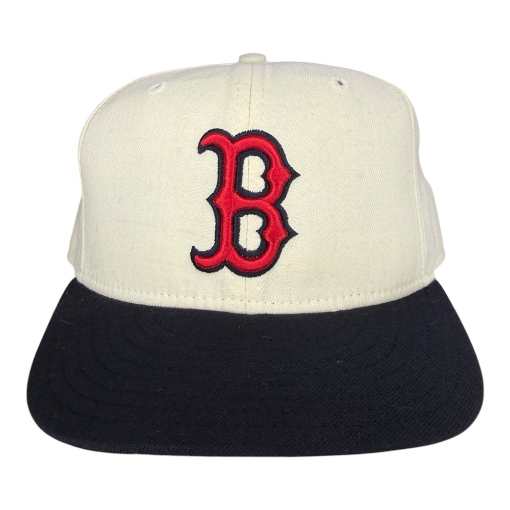 Vintage Boston Red Sox New Era 59FIFTY Diamond Collection Hat 7 3/8 USA Wool